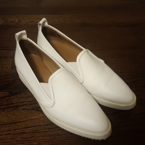Everlane Shoes - Everlane White Leather Street Shoe Size 8.5